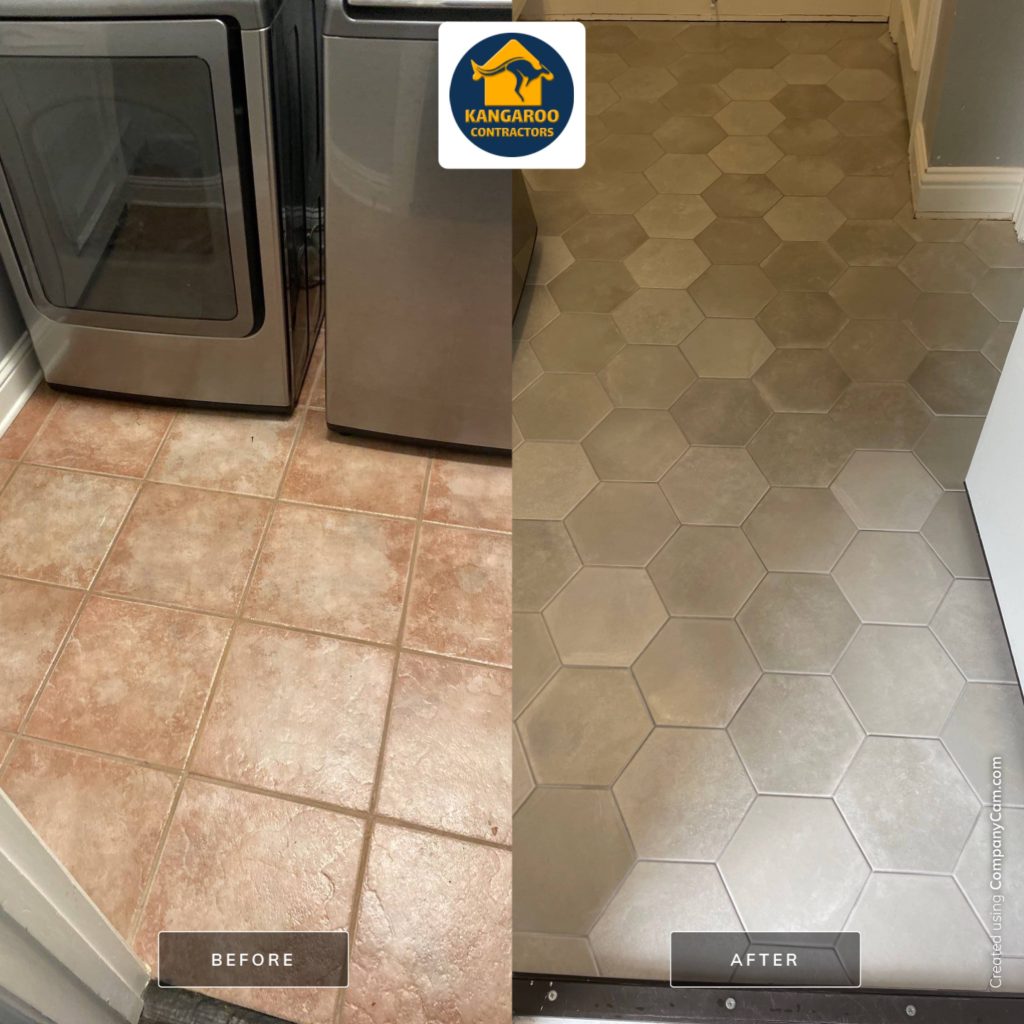 McKinney floor tile - Kangaroo Contractors