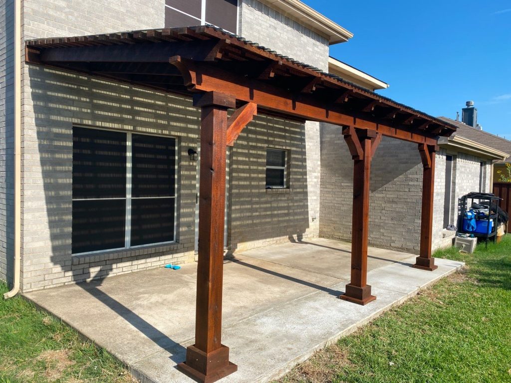 McKinney pergola - Kangaroo Contractors