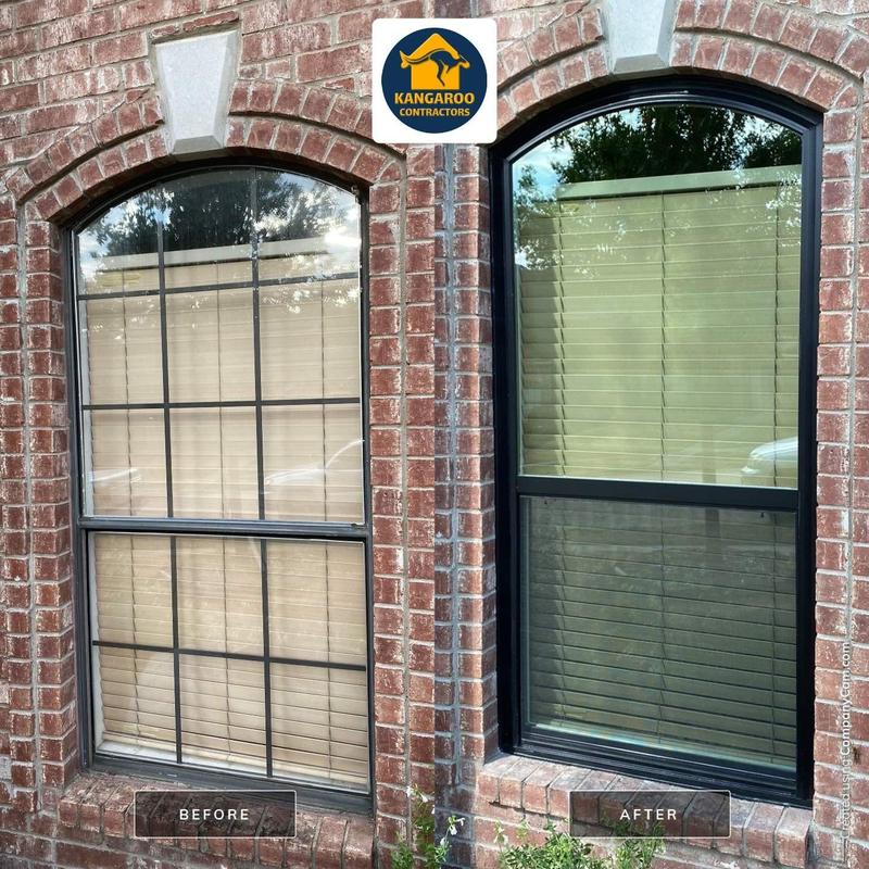 before and after of energy efficient window