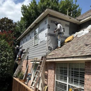 Siding installation